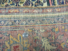 4' X 6' Antique Handmade Indian Allover Wool Rug Paisley Organic Dyes Beige - Jewel Rugs