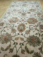 4'X 12' Vintage Handmade Indian Agra Wool Rug Runner Nice Tea Washed - Jewel Rugs