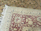 10' X 14' Magnificent Handmade Wool Rug Allover Transitional Goldish Green Wow - Jewel Rugs