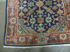 2' 2" X 9' Vintage Handmade Turkish Wool Runner Blue Oriental Rug Nice - Jewel Rugs