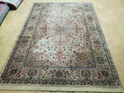 4' 3" X 6' Karastan Samovar Tea Wash Tabriz Medallion 900-904 Wool Rug Nice - Jewel Rugs