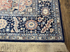 Karastan Rug 8.8 x 12 Blue Heriz #748, Wool Karastan Carpet, Discontinued Karastan Area Rug, Vintage Karastan Original Collection 700 Series - Jewel Rugs