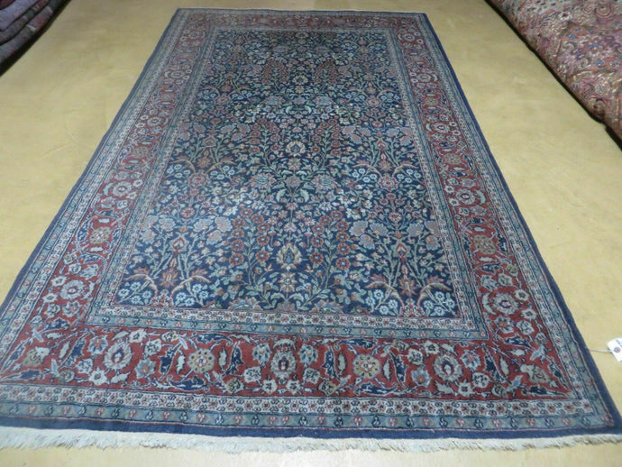 5' X 8' Vintage Handmade Turkish Hereke Wool Floral Rug Carpet Detailed Nice - Jewel Rugs