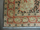 6' X 8' Vintage Handmade Pakistan Floral Oriental Wool Rug Details Organic Nice - Jewel Rugs