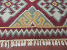 4' X 6' Vintage Handmade Turkish Flat Weave Rug Kilim Wool Caucasian Shirvan Nice - Jewel Rugs