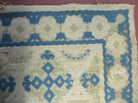 4' X 6' Vintage Natural Fiber Jute Kilim Rug Carpet Flat Weave Spanish Portuguese - Jewel Rugs