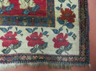 4' X 5' Semi Antique Handmade Fine Turkish Flowers Bouquet Wool Rug Nice - Jewel Rugs