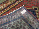 4' X 6' Antique Handmade Indian Wool Rug Red Vegetable Dyes Nice - Jewel Rugs