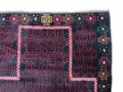 3 X 5 Vintage Handmade Tribal Wool Rug Baluchi Rug Afghan Rug Balouch Rug 3x4.7 - Jewel Rugs