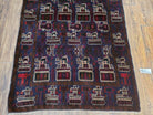 4x6 Handmade Balouch War Afghan Tribal Rug Organic Dyes Helicopter Tank Airplane - Jewel Rugs