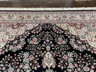 10x14 Pak Persian Rug, Large Wool Carpet, Highly Detailed, Central Medallion Corner Design, Elegant Rug for Dining Room Living Room Rug - Jewel Rugs