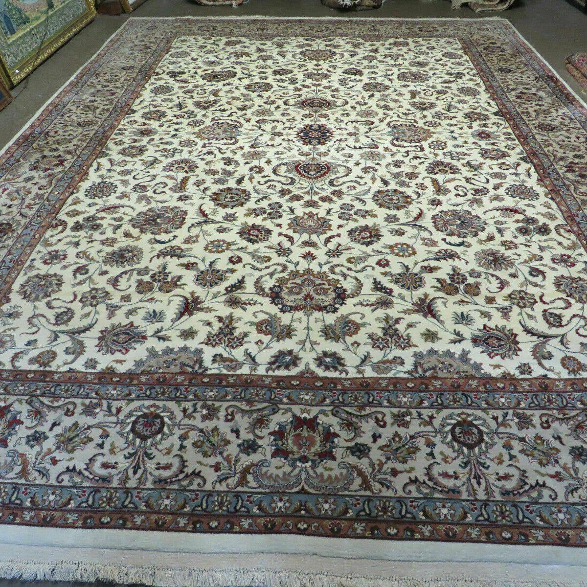 10' X 14' Vintage Handmade Pakistani Wool Rug Carpet Nice – Jewel Rugs