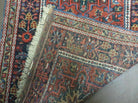 3' X 4' Antique Handmade Indian Wool Rug Vegetable Dyes Red - Jewel Rugs