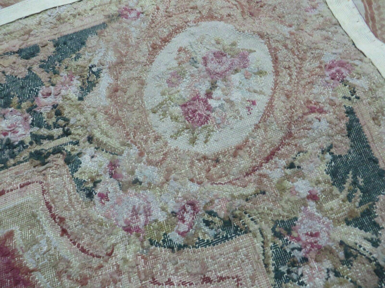 6' X 9' Handmade French Aubusson Savonnerie Needlepoint Wool Rug Nice - Jewel Rugs