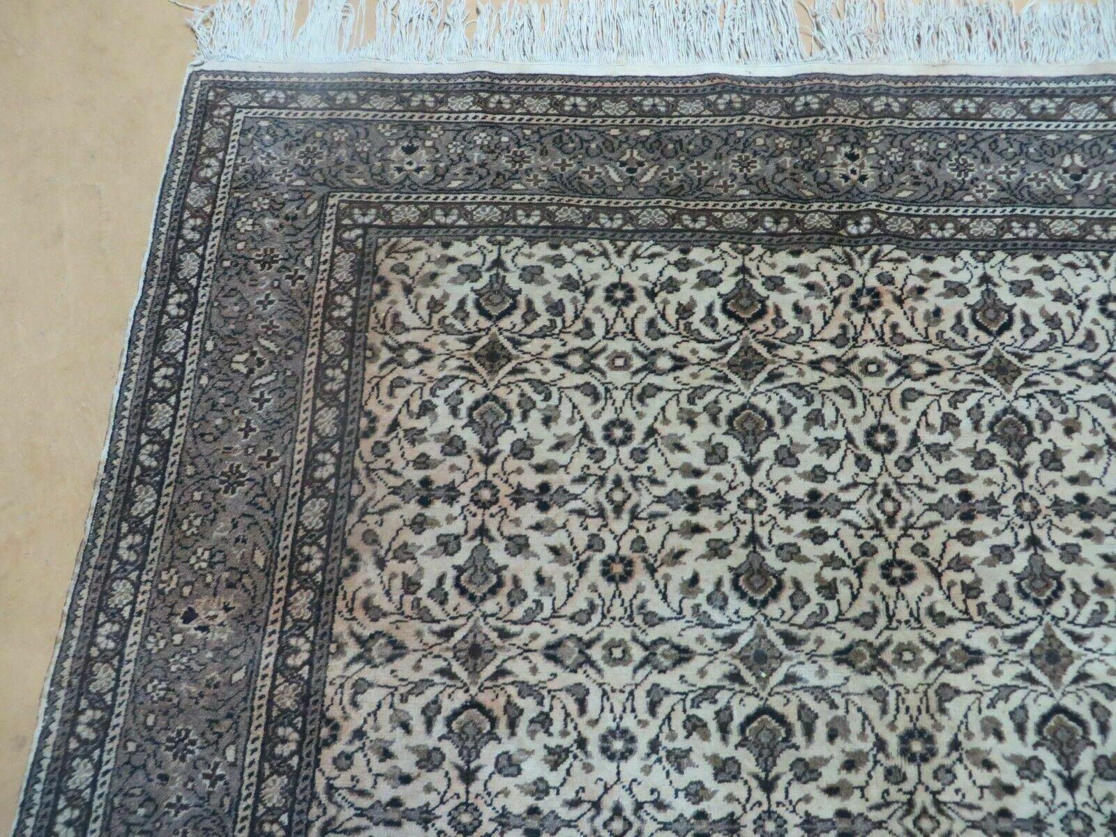 5' X 7' Vintage Handmade Turkish Sivas Hereke Rug Wool On Cotton Carpet Traditional & Boho Bohemian Home Décor - Jewel Rugs