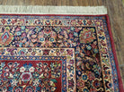 10' X 14' Karastan #700 Red Sarouk # 785 Wool RUG American Made Beauty - Jewel Rugs