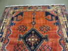 4' 3" X 8' 3" Antique Handmade Turkish Wool Rug # 121 - Jewel Rugs