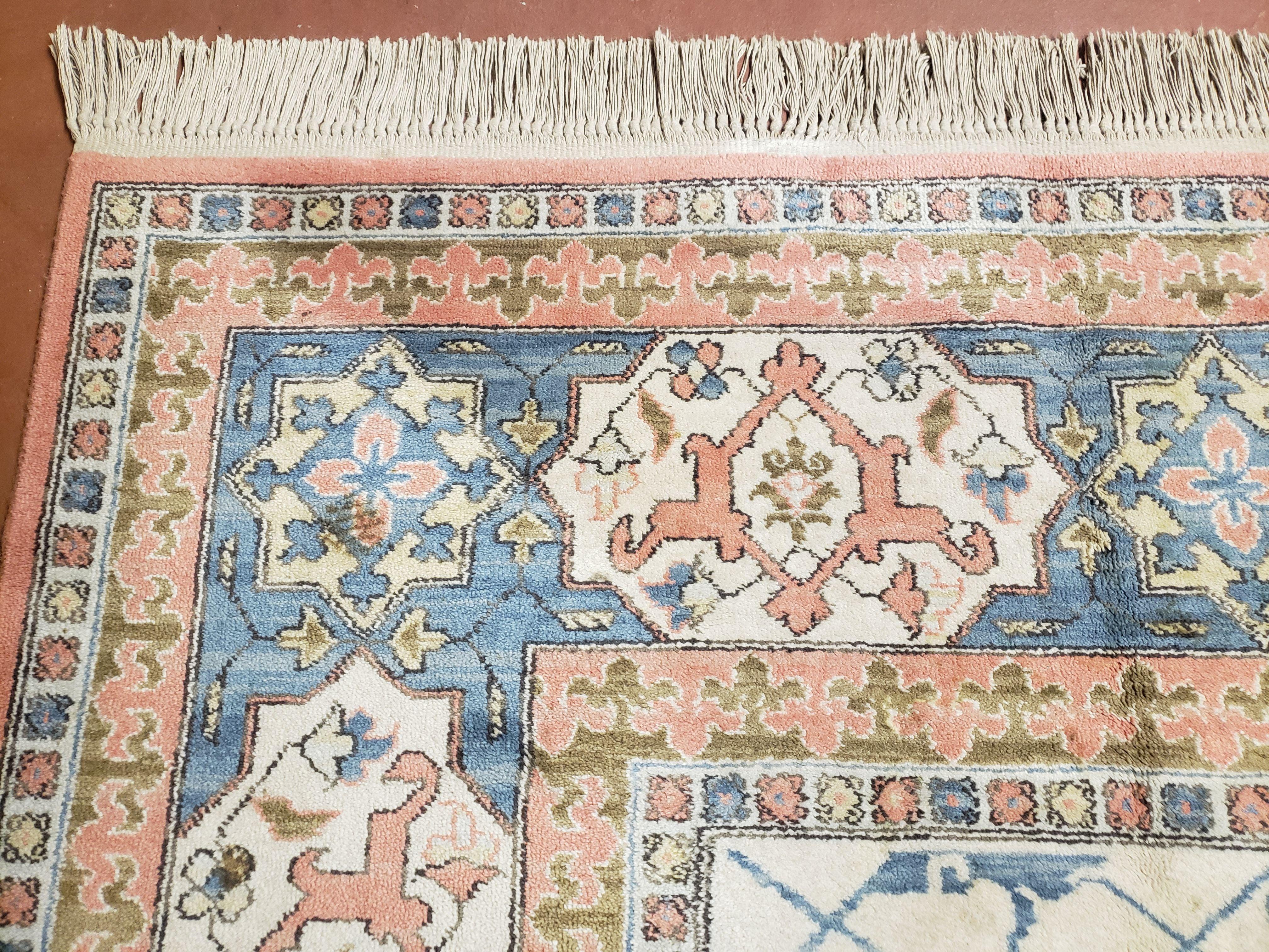 9x12 Karastan Rug Bergama 737 Karastan Carpet Wool Karastan Vintage 9x12 Karastan Woven in USA - Jewel Rugs