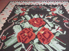 8' X 13' Vintage Karabagh Kilim Handmade Flat Weave Wool Rug Veg Dyes Nice - Jewel Rugs