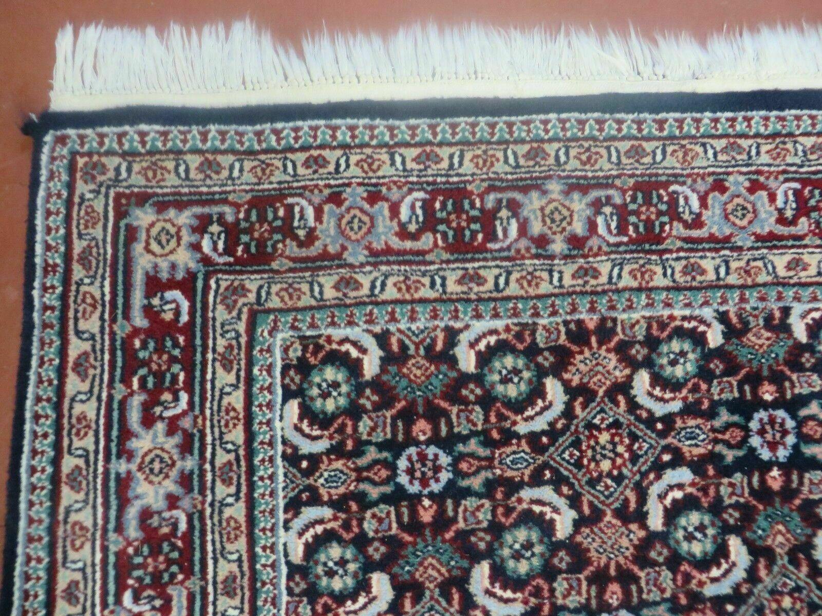 4' X 6' Vintage Handmade Indian Amristar Wool Rug Carpet Nice - Jewel Rugs