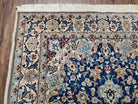 Semi-Antique Fine Persian Nain Rug, 4' x 6' 6" - Jewel Rugs