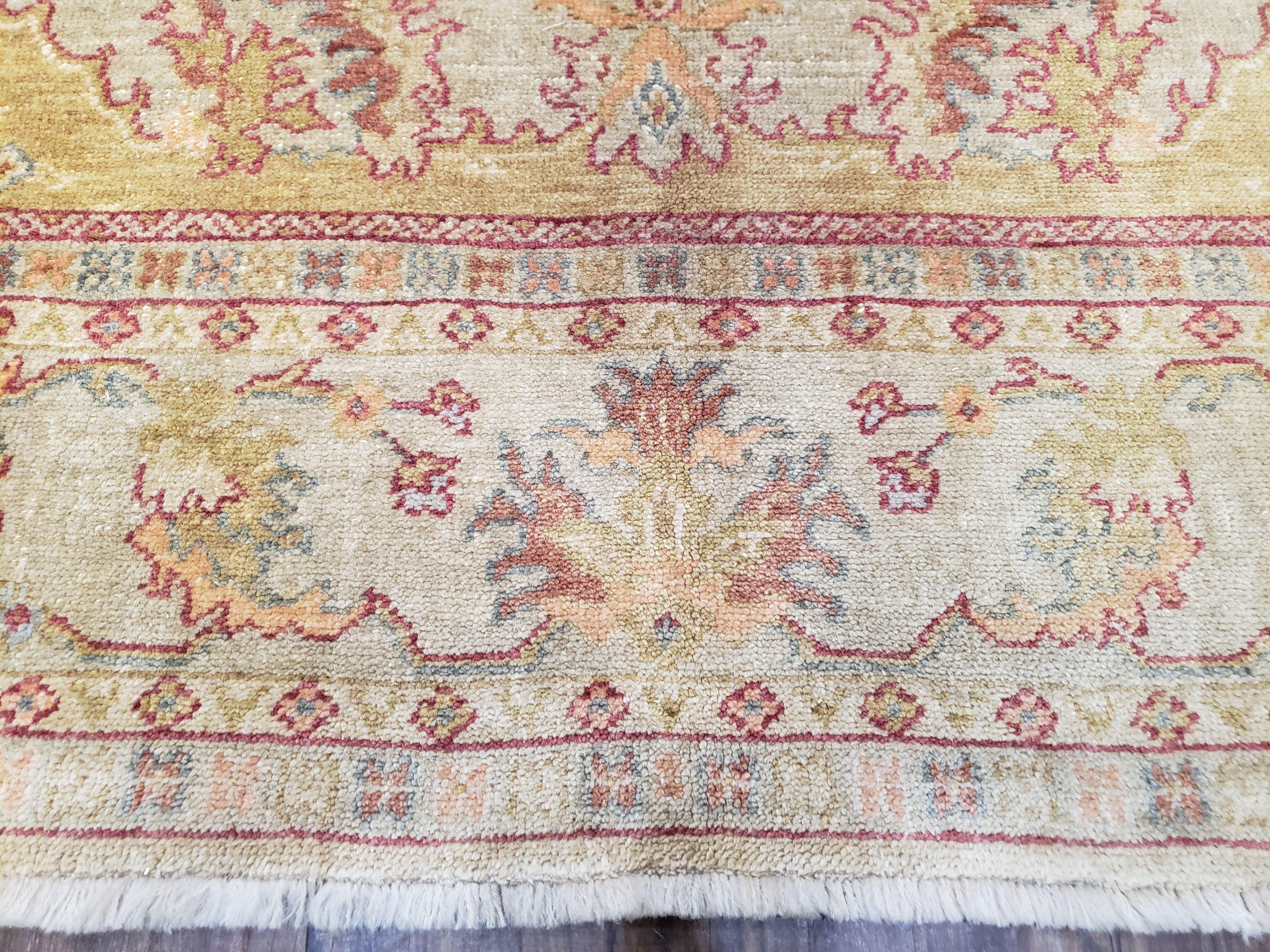 6x9 Turkish Oushak Rug, Wool Rug, Hand Knotted - Jewel Rugs