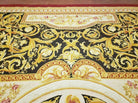 10' X 14' Handmade Flat Pile Wool Rug French Aubusson Weave Savonnerie Beauty - Jewel Rugs