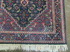 2'9" X 10' Vintage Handmade India Floral Oriental Wool Rug Vegetable Dyes Runner # 838 - Jewel Rugs