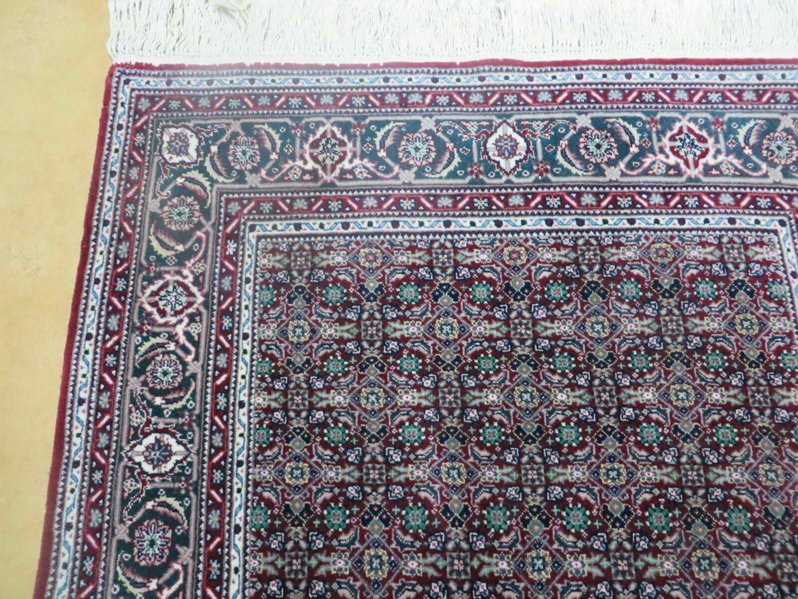 3' X 5' Vintage Fine Handmade Indian Amritsar Wool Silk Rug Nice - Jewel Rugs