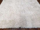 Safavieh Shag Rug 5x8, Pearl White Color, Isaac Mizrachi Shag Collection 5x7 Carpet, High Pile Soft Fluffly Bedroom Rug, Living Room Rug - Jewel Rugs