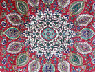 Antique Persian Carpet, Medallion, Mustafi Design, 9'7" x 12' 9" - Jewel Rugs