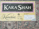 4' 1" X 5' 7" Karastan 500-1123 Green Joshagan Wool Rug Belgium Kara Shah - Jewel Rugs