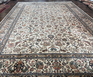10x14 Karastan Rug Tabriz Design #738, Original Collection 700 Series, Vintage Karastan Wool Carpet, Large Karastan Area Rug - Jewel Rugs