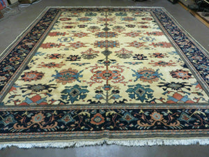 9' X 12' Vintage Turkish Handmade Rug Wool Carpet Nice - Jewel Rugs