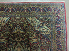 3' 5" X 5' Antique Handmade Indian Agra Fine Weave Wool Rug Organic dye Nice - Jewel Rugs