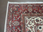 7' X 10' Vintage Handmade India Floral Oriental Wool Rug Hand knotted Carpet - Jewel Rugs