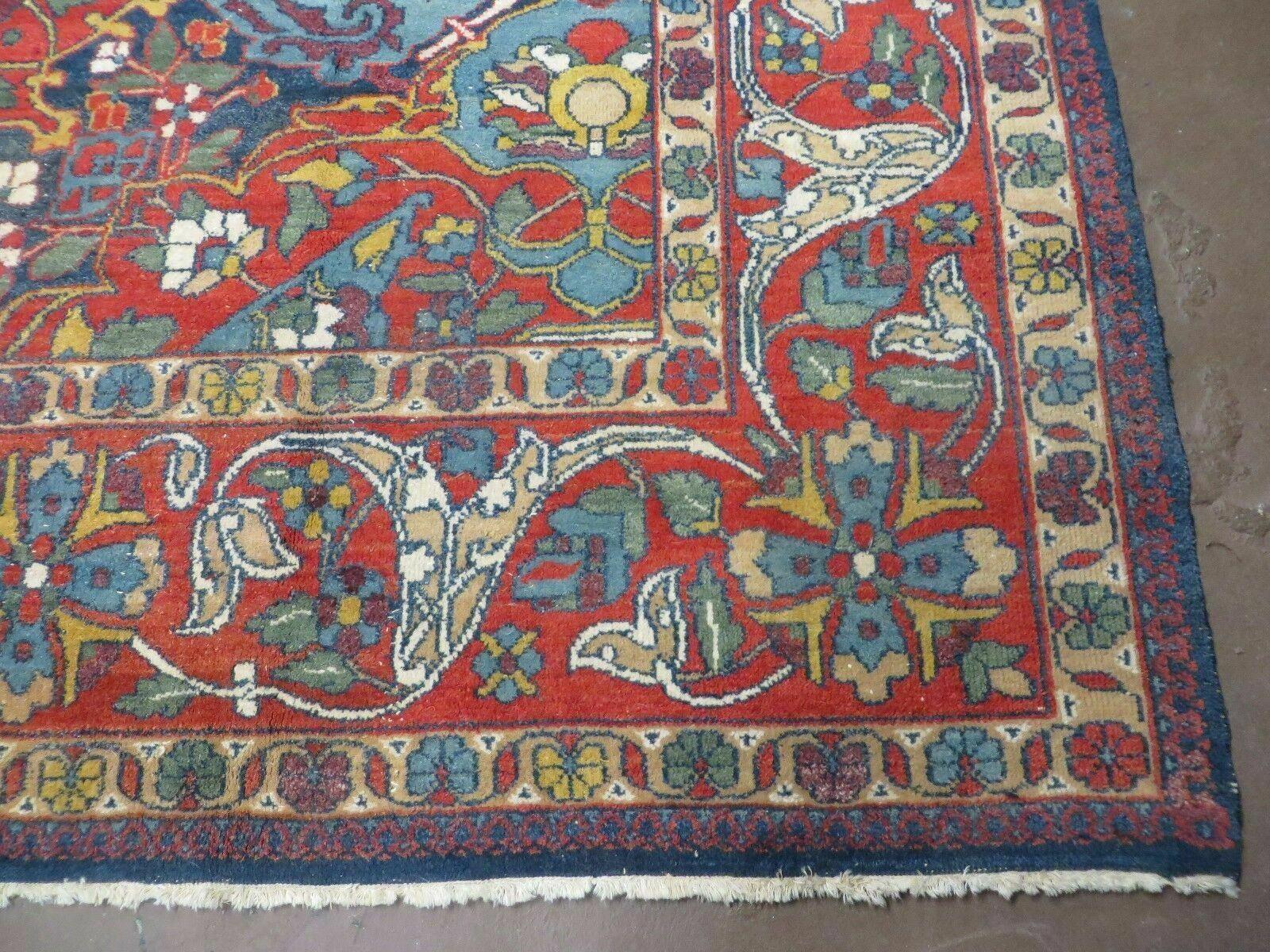 8' X 11' Antique Handmade Fine Turkish Wool Rug Carpet Colorful Nice - Jewel Rugs