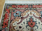 3' X 4' Vintage Handmade Persian Tabriz Wool Rug SILK ACCENTS Nice - Jewel Rugs