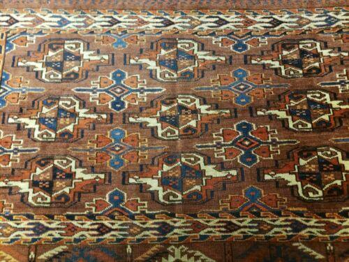 31" X 48" Antique Handmade Yamud Turkoman Yomud Chuval Wool Rug Carpet Nice - Jewel Rugs