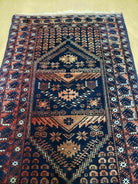 3' 4" X 5' 6" Vintage Handmade Pakistan Balouchi Balouch Tribal Wool Rug Nice - Jewel Rugs