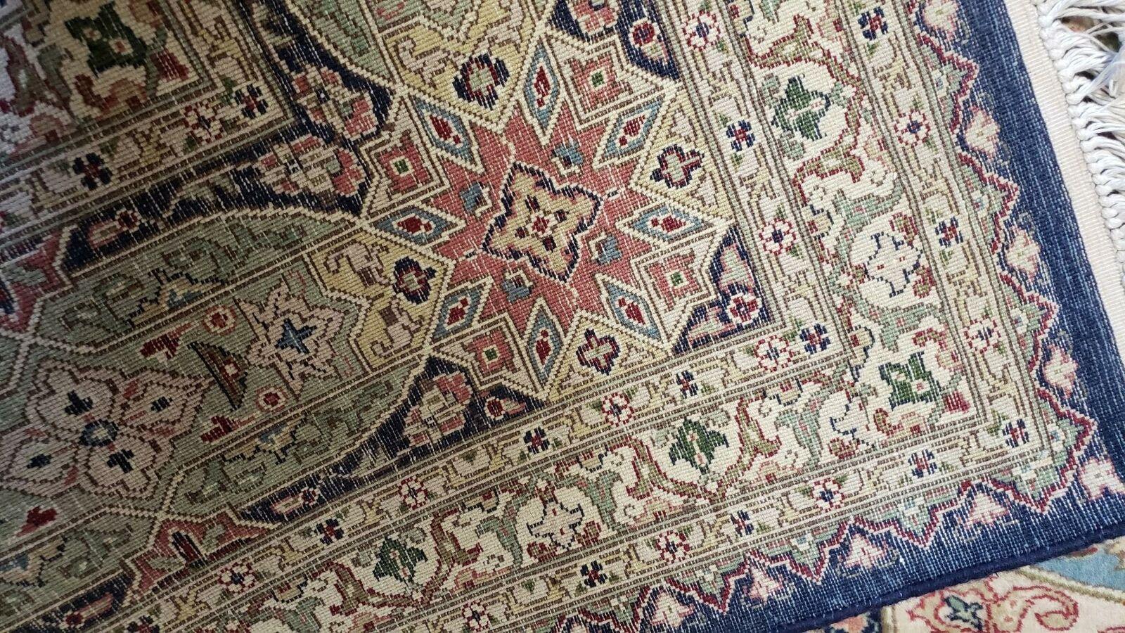 8' X 10' Vintage Handmade Fine Chinese Wool Rug Carpet Dome Design Ivory - Jewel Rugs