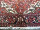 7' X 10' Vintage Handmade India Oriental Floral Hand Knotted Wool Rug Nice - Jewel Rugs