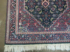 2'9" X 10' Vintage Handmade India Floral Oriental Wool Rug Vegetable Dyes Runner # 838 - Jewel Rugs