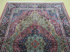 4' 3" X 6' Karastan Medallion Kirman Pattern # 700-718 Wool Rug USA Beauty - Jewel Rugs