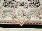 8' 7" X 11' 5" Chinese Handmade Wool Rug Aubusson Savonnerie Silk Accent Beauty - Jewel Rugs