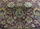 10' X 14' Vintage Handmade Indian Agra Wool Rug - Jewel Rugs