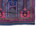 3 X 5 Vintage Handmade Tribal Wool Rug Balouchi Rug Afghan Rug Red Beige Nice - Jewel Rugs