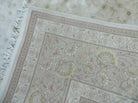 6' X 9' Vintage Handmade Fine Chinese Floral Oriental Silk & Wool Rug Carpet - Jewel Rugs