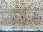 8' X 10' Vintage Handmade Chinese Oriental Floral Wool Rug Silk Accent # 28 Wow - Jewel Rugs