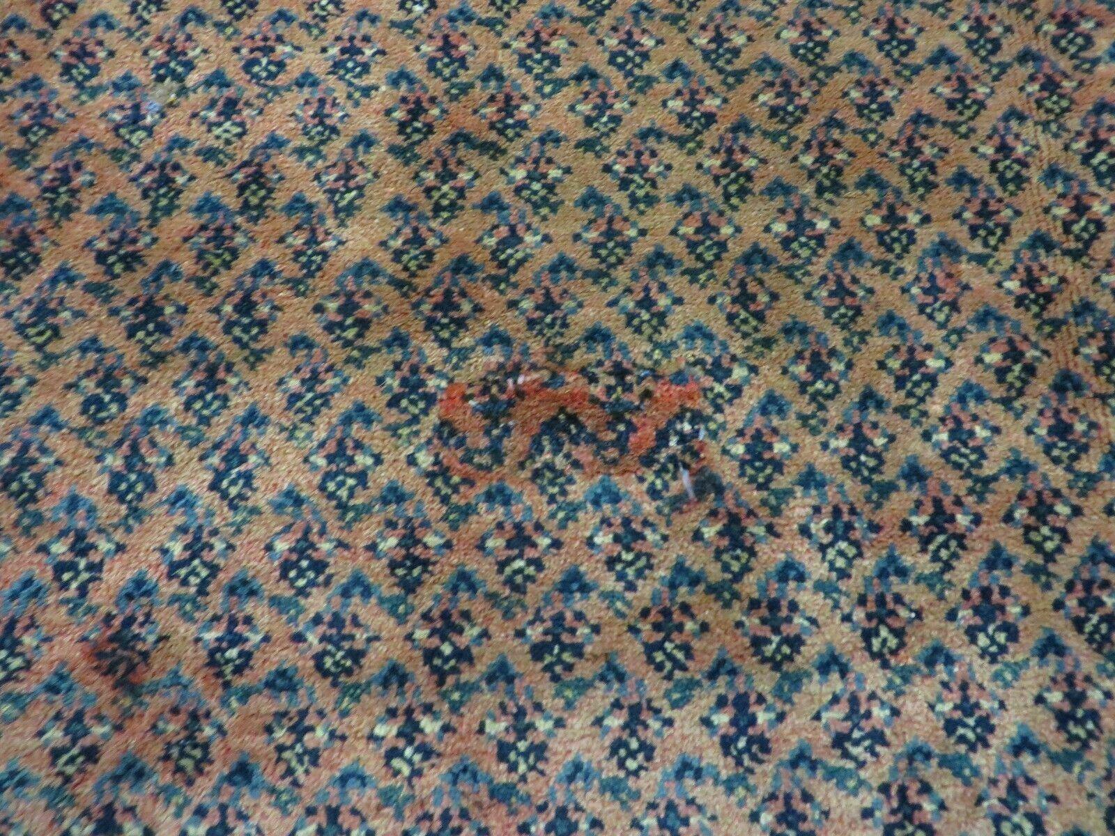 Antique Persian Seraband Runner 3.7 x 11 - Red, Wool, Mir Pattern - Jewel Rugs